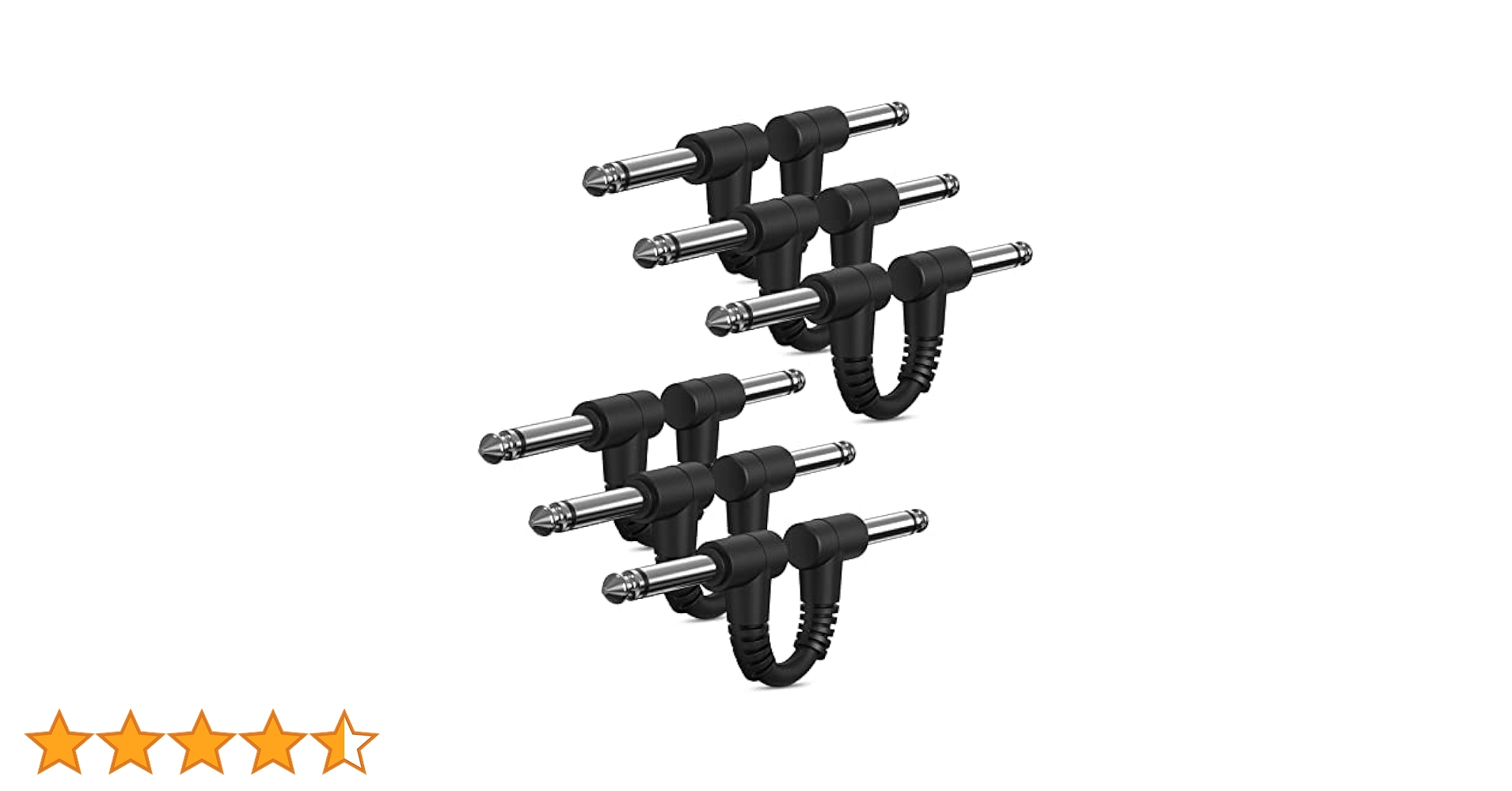 Amazon | Donner 7.5cm パッチケーブル ギターエフェクター用